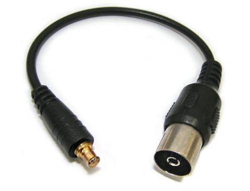 MCX M to PAL F Short Cable